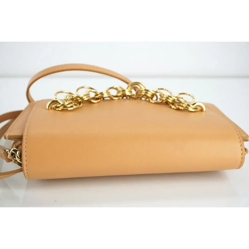 Chloe Leather Mini Drew Bijou Crossbody Gold Chain Shoulder Bag NWT $1150 Clutch